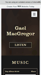 Mobile Screenshot of gaelmacgregor.com